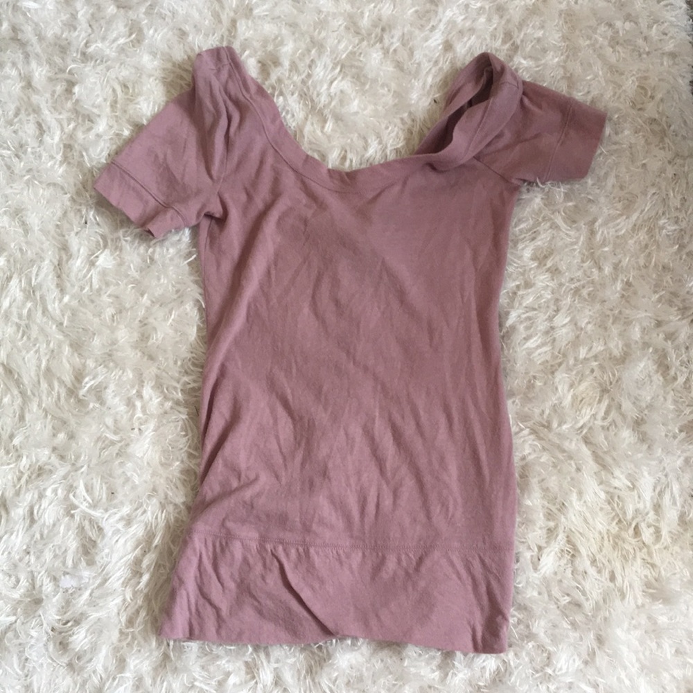 I heart Ronson off the shoulder tee